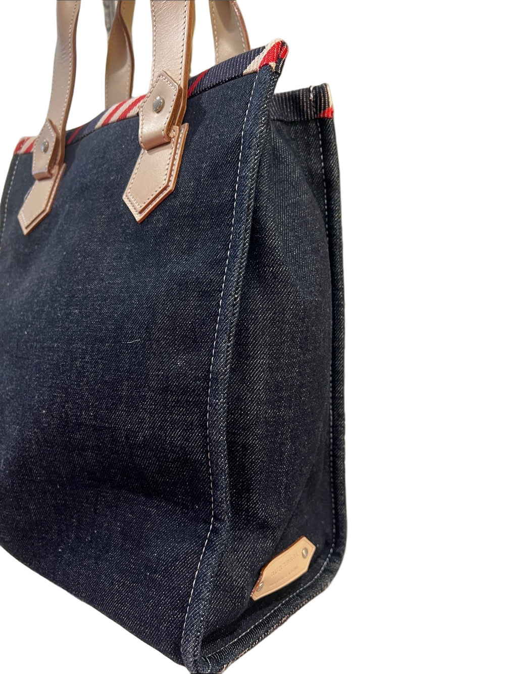 Burberry Blue Label Denim Tote - Picture 4 of 15